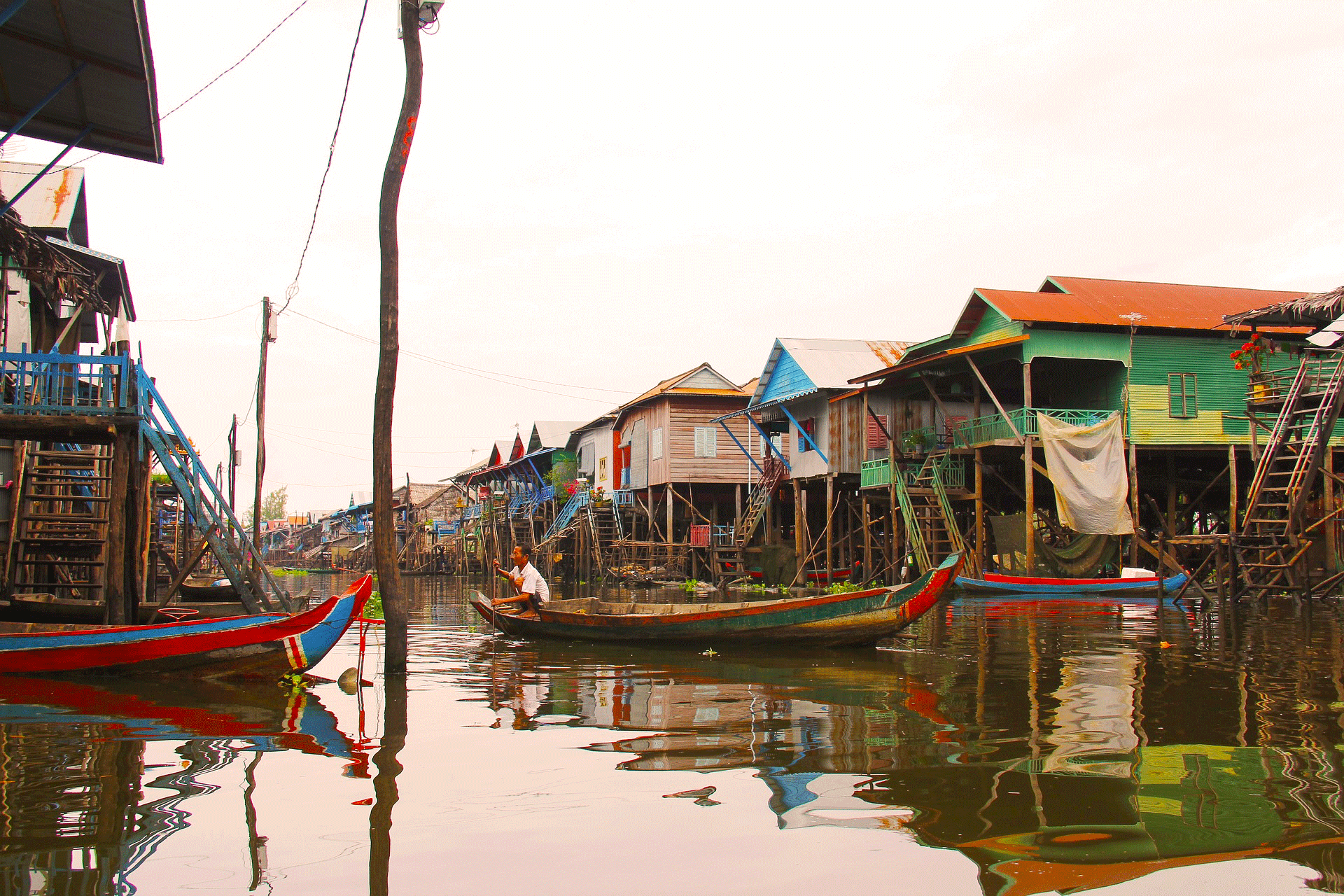 Siem Reap village flottant
